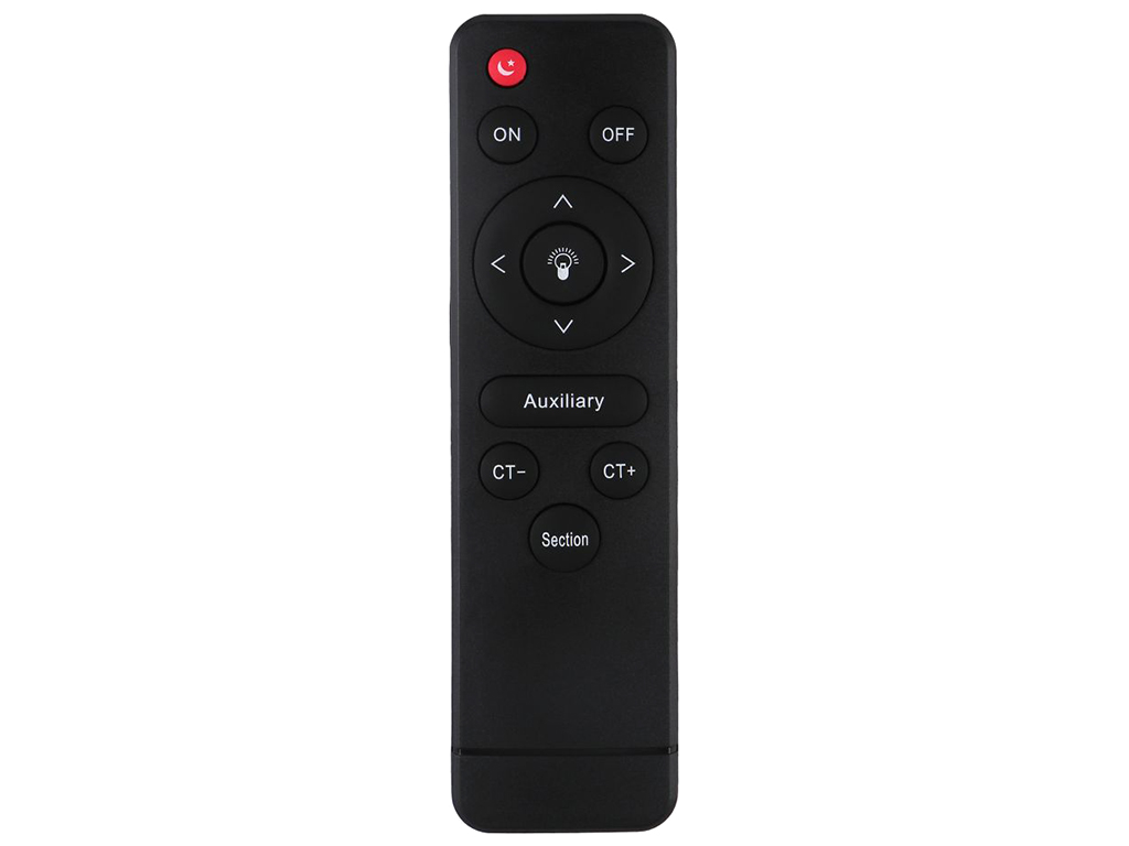 LED Панель RL-520 45см (Heart Style) Remote, цвет черный