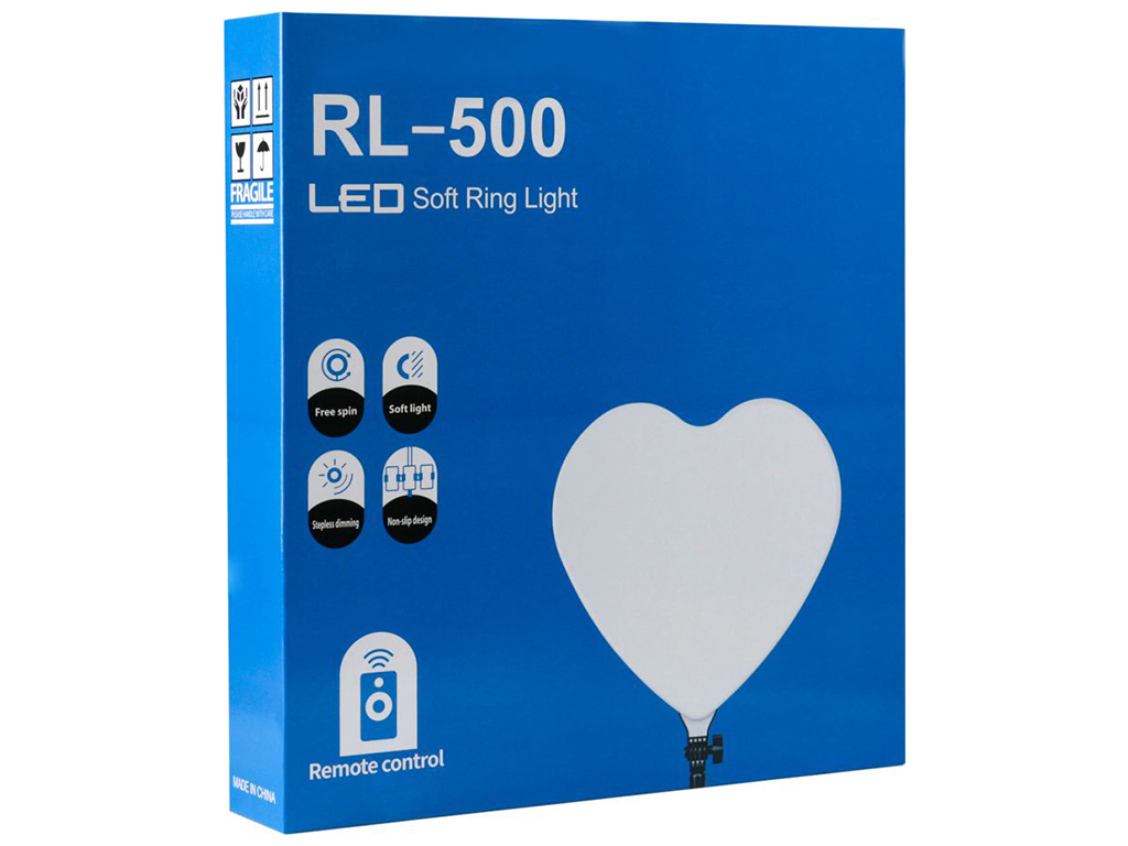 LED Панель RL-500 33cm (Heart Style) Колір Чорний