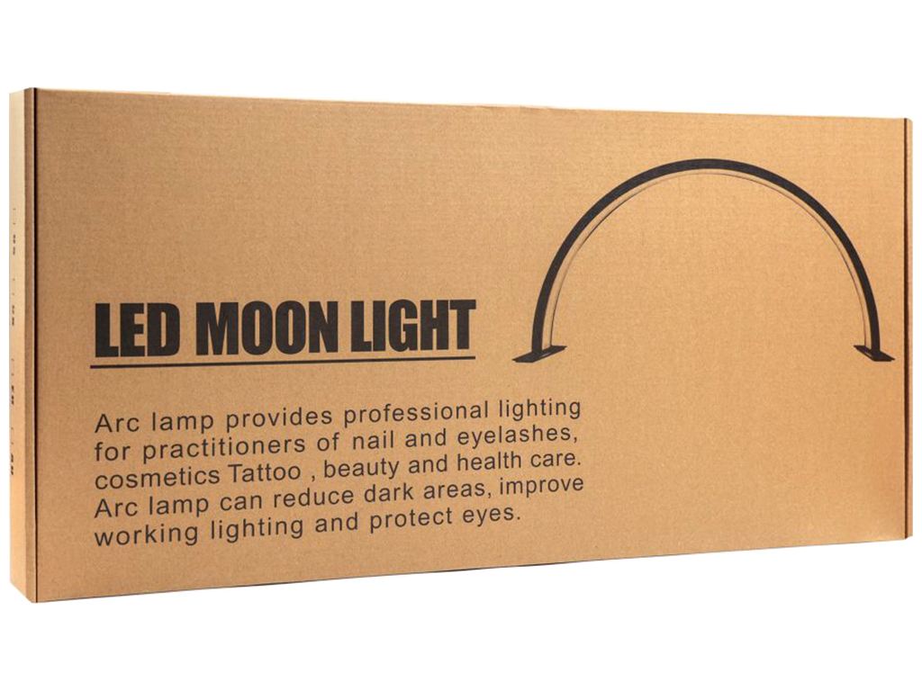 Настольная LED лампа Moon FX322 30 цвет черный