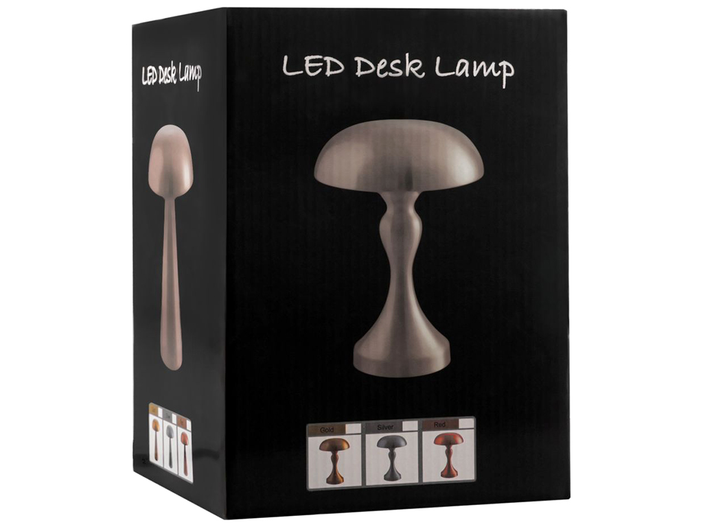 Лампа Настольная F89015 1200 мАч, цвет серебрянный