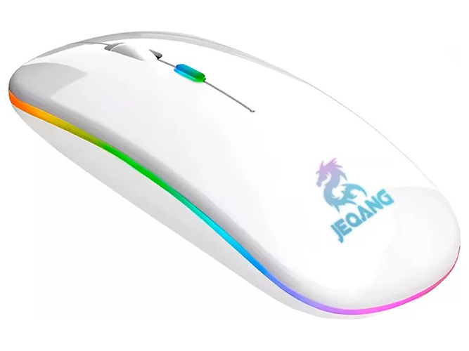 Беспроводная Миша JEQANG JW-AP02 led Колір Бiлий