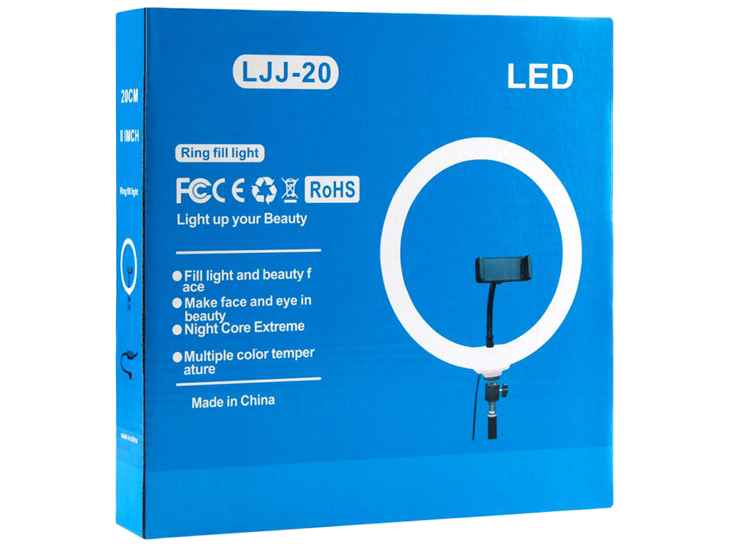 Лампа Fill Light 20cm (LJJ-20), цвет черный