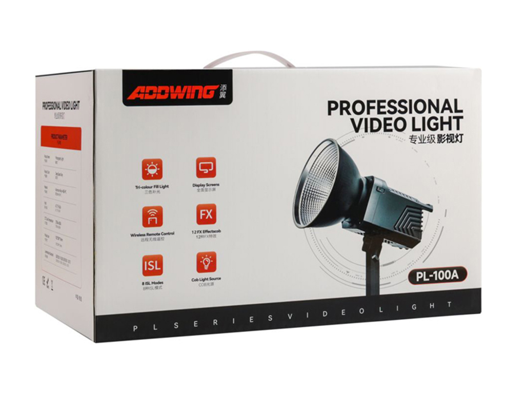 Студийная лампа Adowing Professional Video Light PL-100A-01, LED, 100W, цвет серый