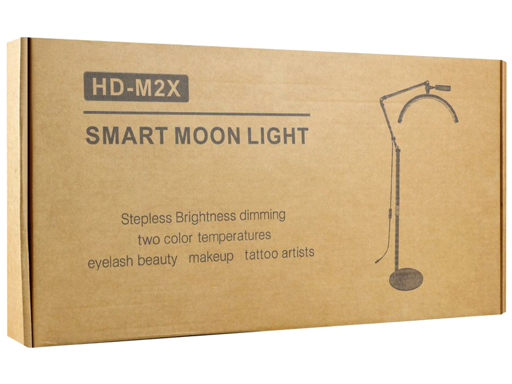 LED Лампа Moon Напольная M2X 16, цвет черный