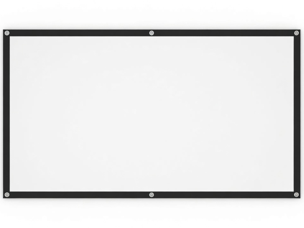 Экран для проектора, 120 дюймов, 16:9, цвет белый