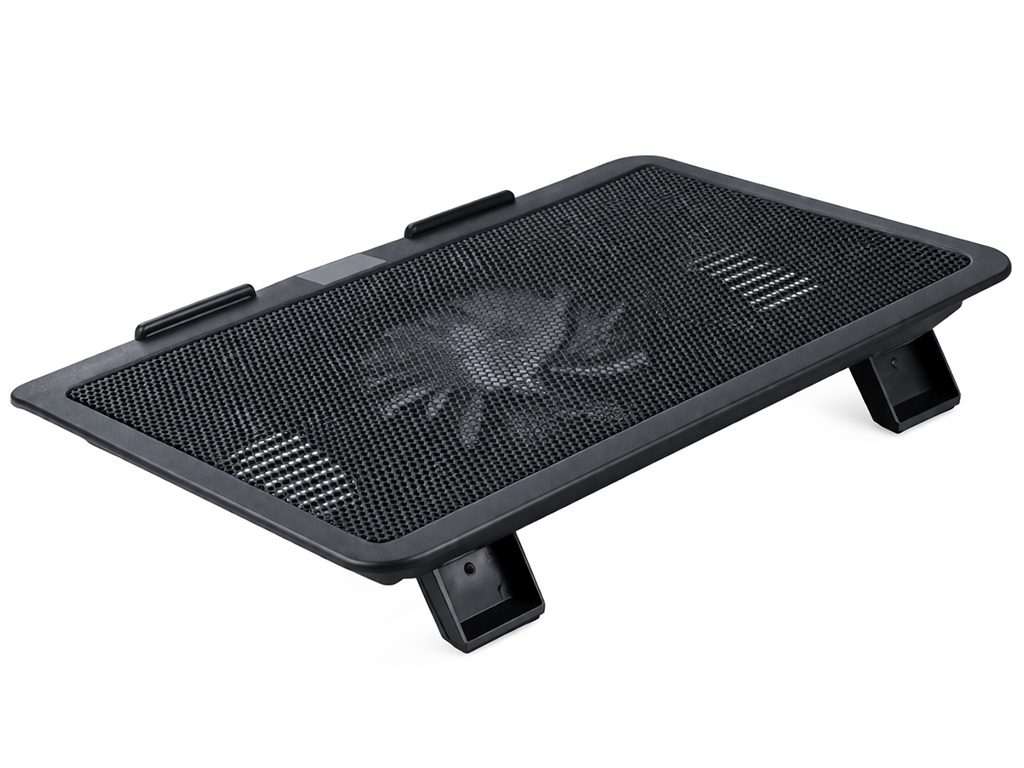 Підставка для ноутбука Givecool N191, вентилятор 14см, ABS пластик, PC, 350×257×26мм, колір чорний