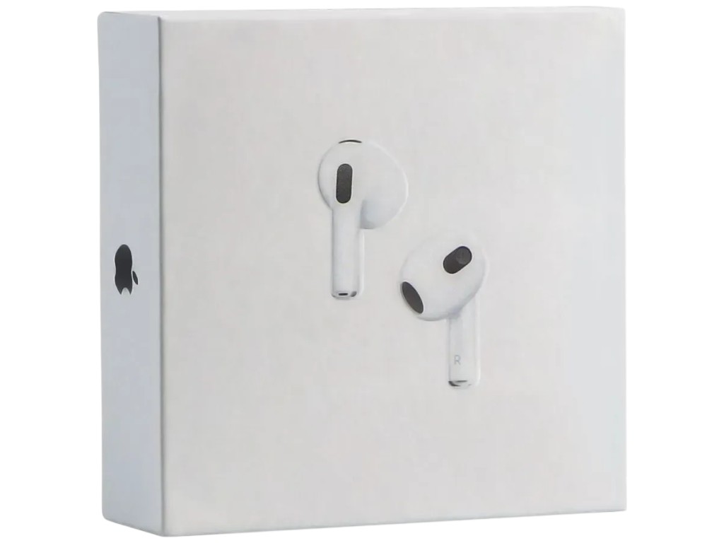 Bluetooth стерео гарнітура Apple AirPods 3 copy, bluetooth 5.0, час роботи 5ч, 250mAh, колір білий