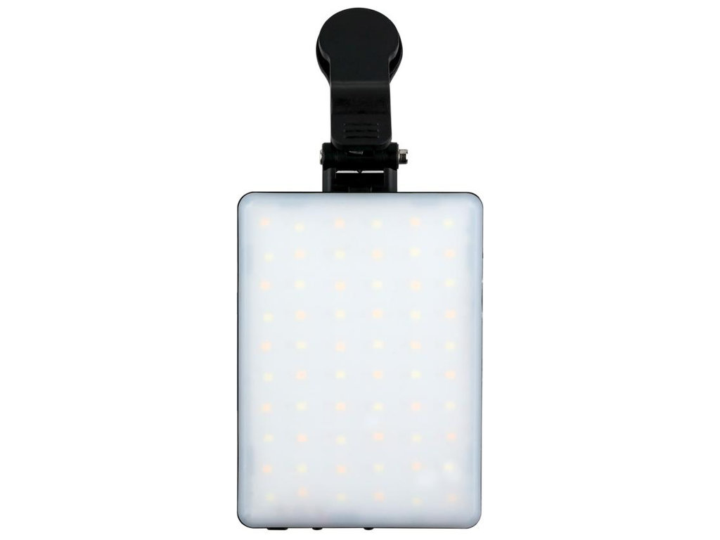Панель Light JSL-70, LED, монолитная, кабель Type-C, 2000mAh, пластик, 165х38х75мм, цвет черный