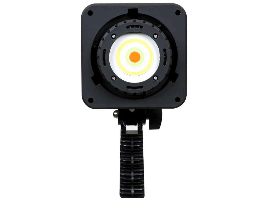 Лампа студийная RGB W-600, LED, 100Вт, 3200–5600K, пластик, металл, 190×170×160мм, цвет черный