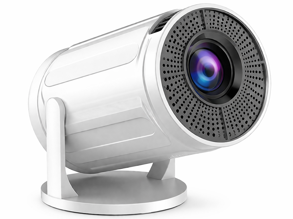 Проектор FIRE 408, HD 720P, Wi-Fi и Bluetooth, HDMI, 1200:1, 30000 часов, 142,5×94мм, цвет белый