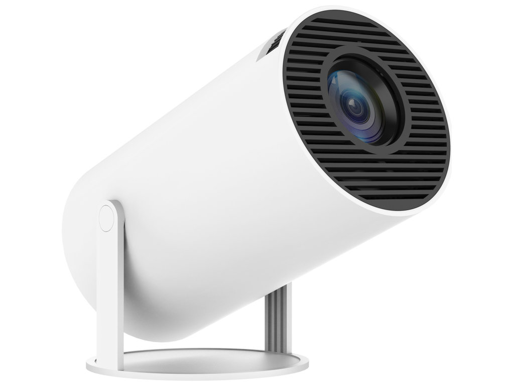Проектор FIRE 502, HD 720P, Android 13, Wi-Fi и Bluetooth, HDMI, 1500:1, 50000 часов, цвет белый