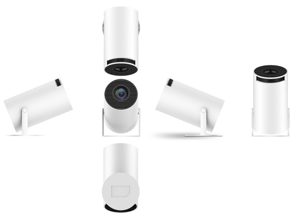 Проектор FIRE 502, HD 720P, Android 13, Wi-Fi и Bluetooth, HDMI, 1500:1, 50000 часов, цвет белый