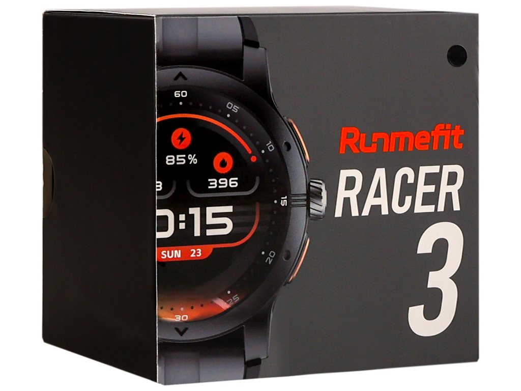 Смарт-часы Runmefit GTR5 Smart Watch 3ATM waterproof, AMOLED, Черный