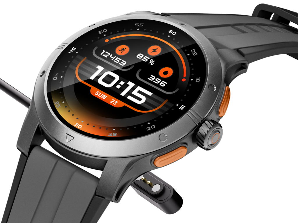 Смарт-часы Runmefit GTR5 Smart Watch 3ATM waterproof, AMOLED, Черный