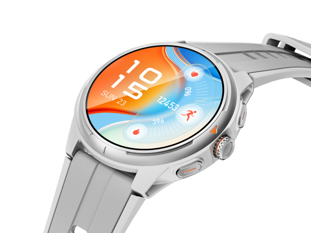 Смарт-годинник Runmefit GTR5 Smart Watch 3ATM waterproof, AMOLED, Сірий