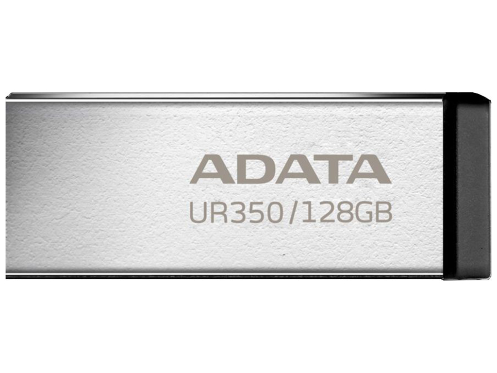 USB флеш-накопитель 3.2 A-Data UR350 128Gb, цвет серебро-черный