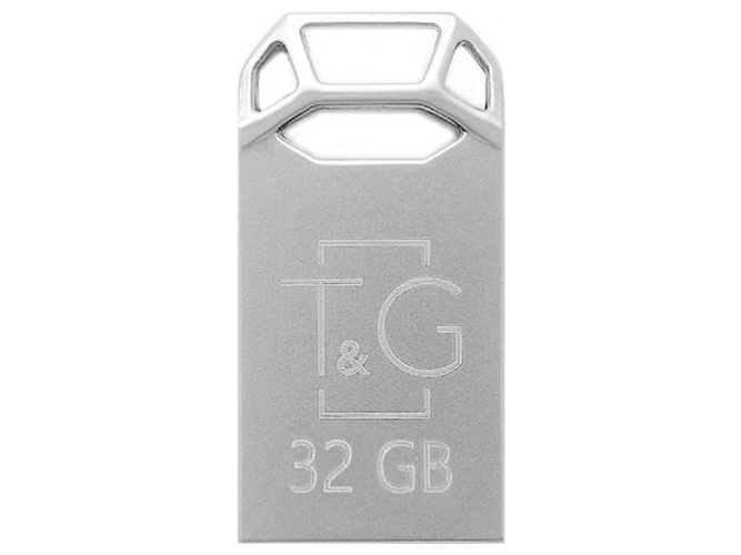 USB флеш-накопичувач T&G 32gb Metal 110 Колір Сталевий