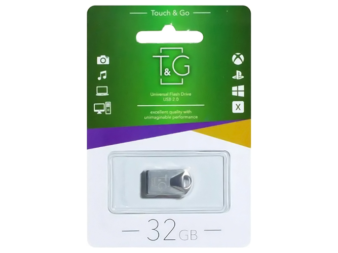 USB флеш-накопитель 3.0 T&G 32gb Metal 106, цвет стальной