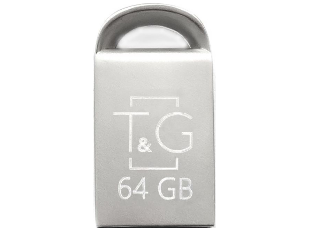 USB флеш-накопичувач T&amp;amp;G 64gb Metal 107 Колір Сталевий