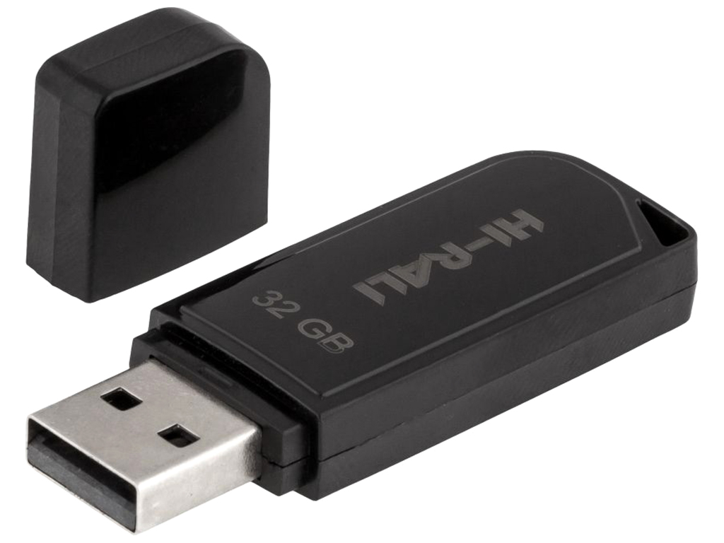 USB флеш-накопичувач Hi-Rali Taga 32gb Колір Чорний