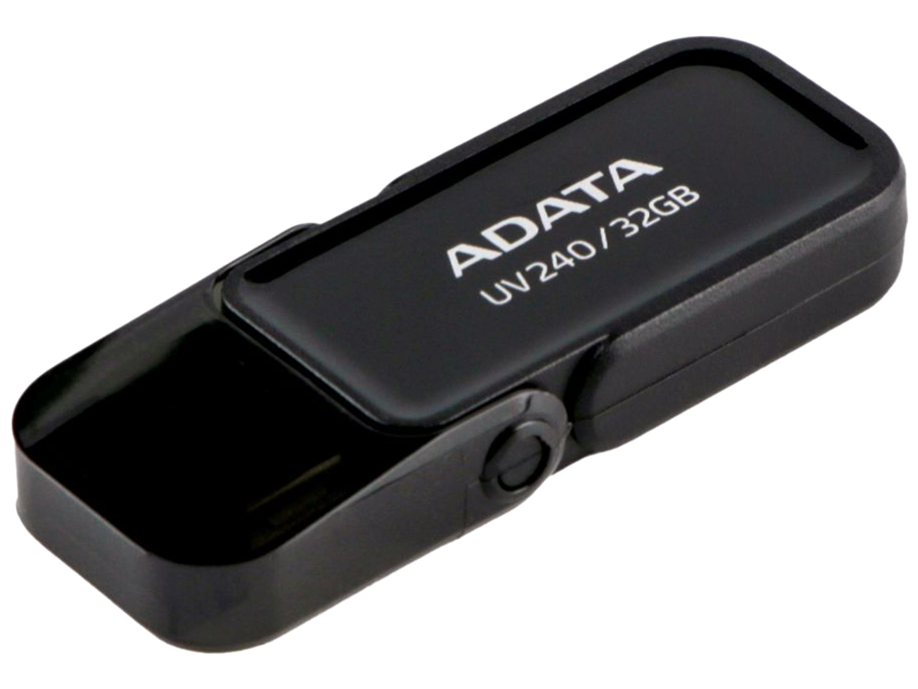 USB флеш-накопитель A-Data AUV 240 32GB, цвет черный