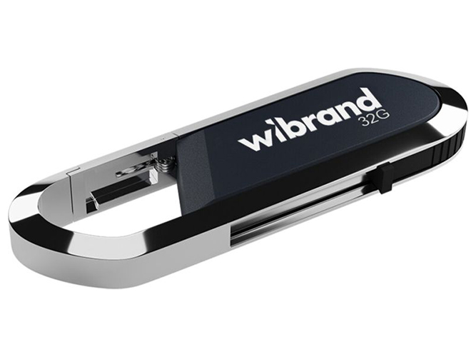 USB Flash Drive Wibrand 32gb Aligator Цвет Серый