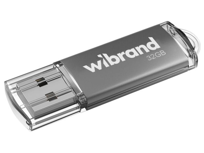 USB Flash Drive Wibrand 32gb Cougar Цвет Серебро
