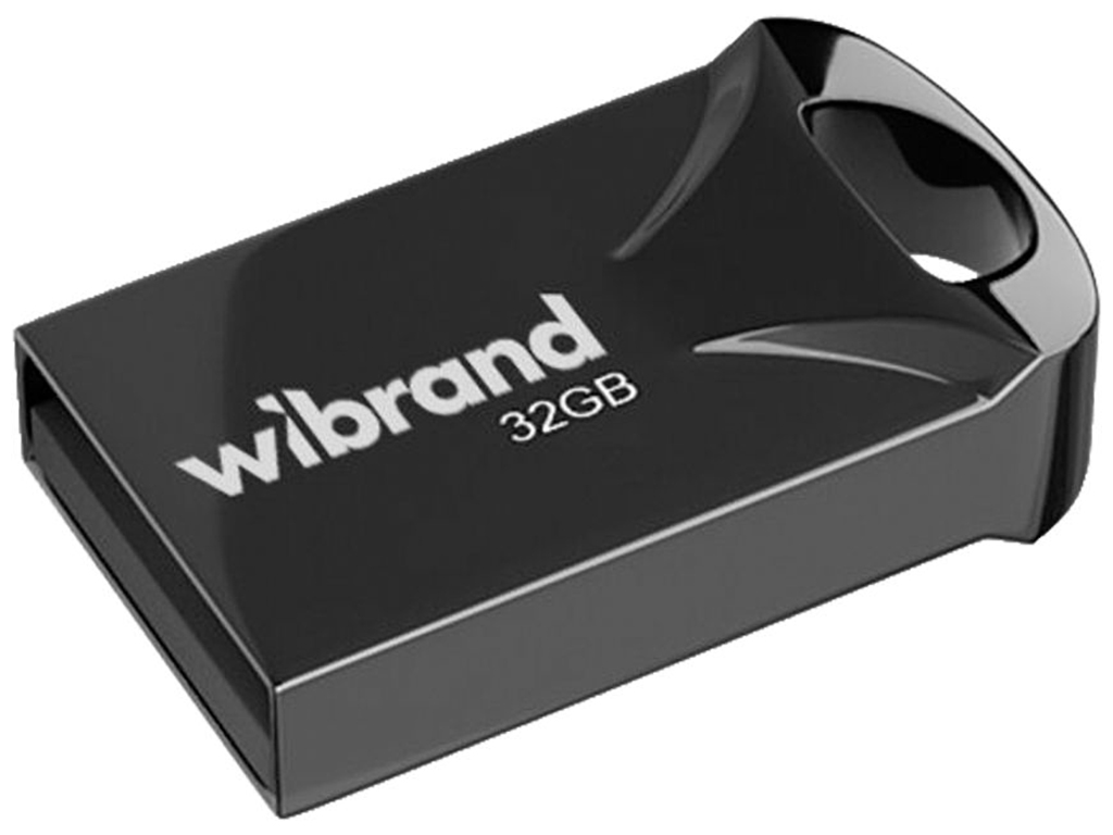 USB Flash Drive Wibrand 32gb Hawk Цвет Черный