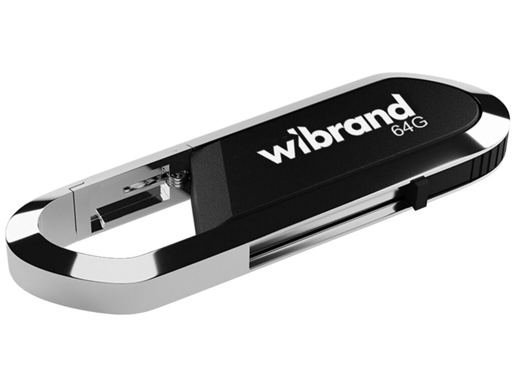 USB Flash Drive Wibrand 64gb Aligator Цвет Черный