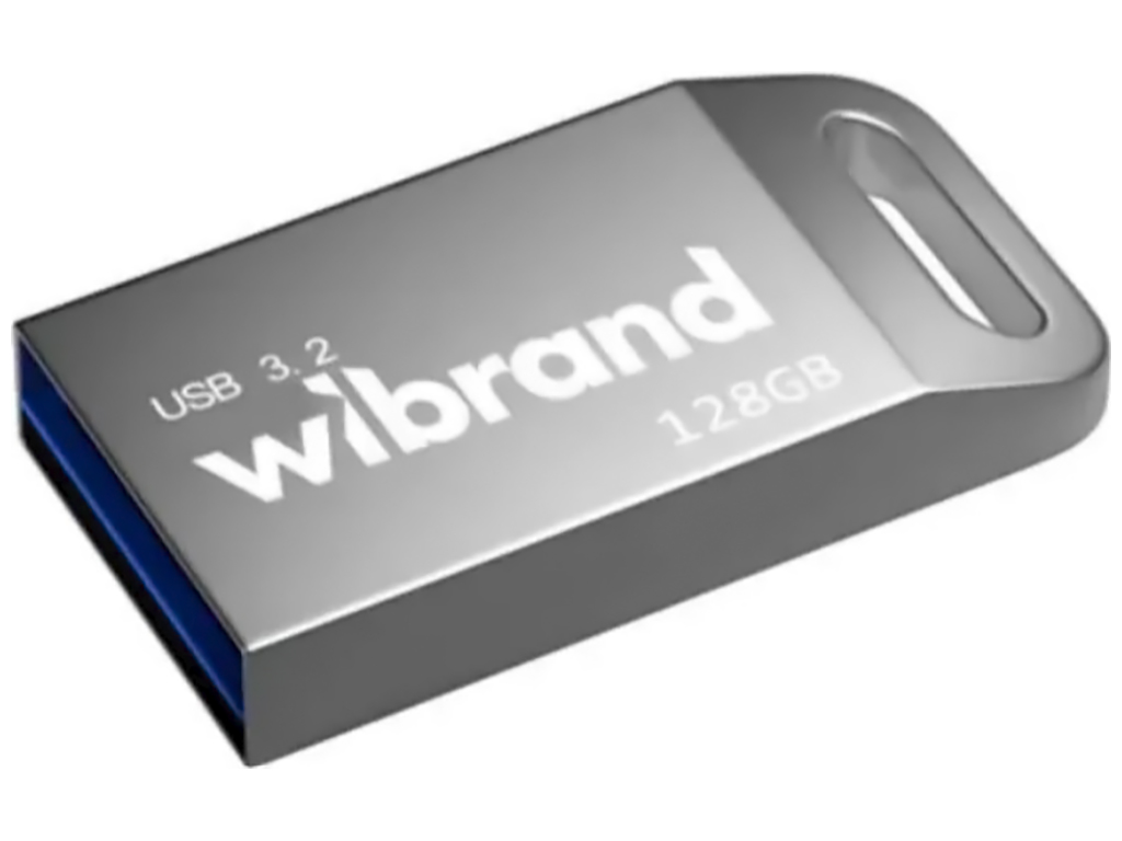 USB флеш-накопитель 3.2 Wibrand 128gb Ant Gen1, цвет серебро