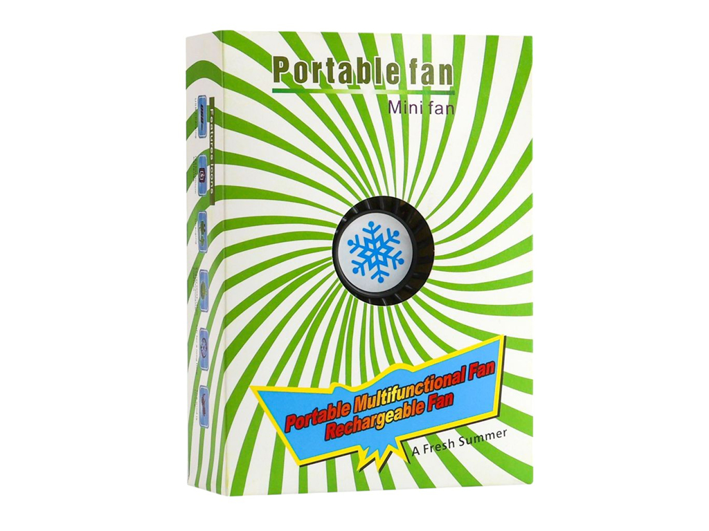 Вентилятор портативный DAC-V1 Mini fan, черный