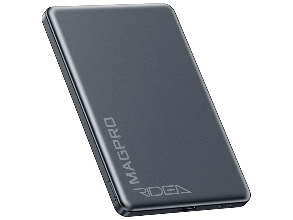 Мобильная Батарея Ridea RP-M5 MAGPRO QC/PD 20W, QI 15W with Magnetic 5000mAh, цвет Серый