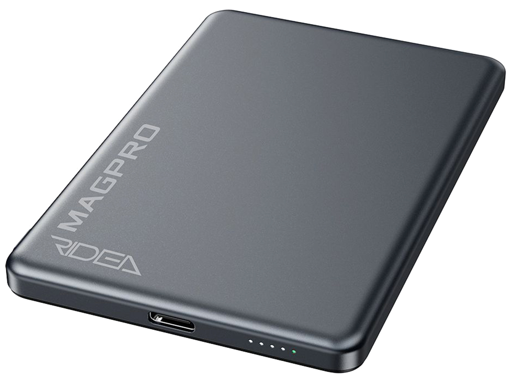 Мобильная Батарея Ridea RP-M5 MAGPRO QC/PD 20W, QI 15W with Magnetic 5000mAh, цвет Серый