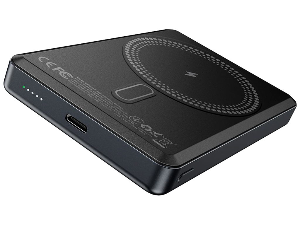 Мобильная Батарея Ridea RP-M10 MAGPRO QC/PD 20W, QI 15W with Magnetic 10000mAh, цвет Серый