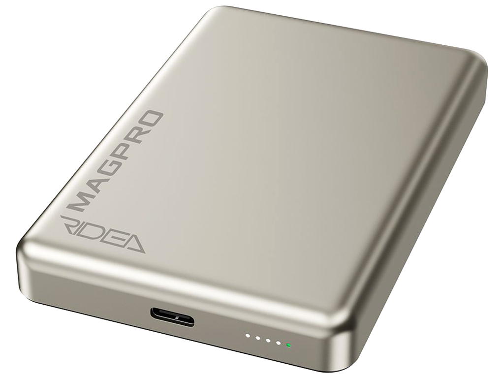 Мобильная Батарея Ridea RP-M10 MAGPRO QC/PD 20W, QI 15W with Magnetic 10000mAh, цвет Титан