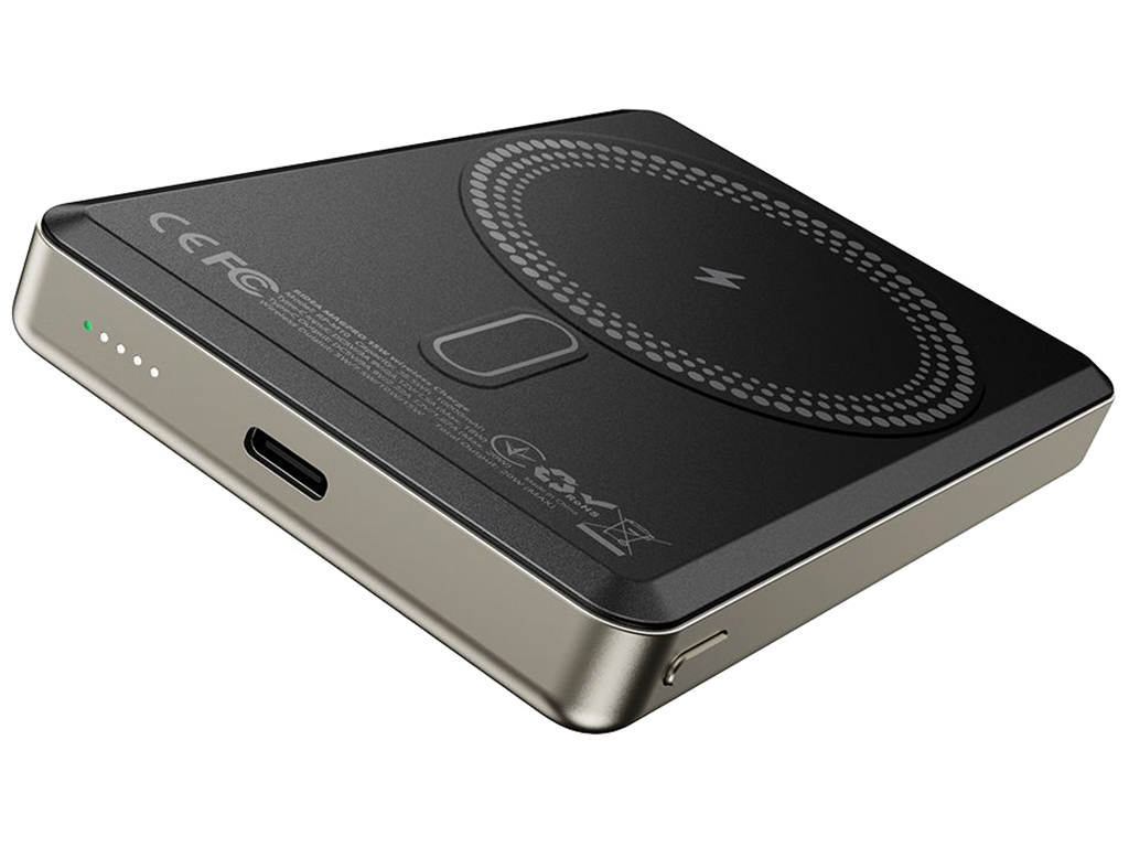 Мобильная Батарея Ridea RP-M10 MAGPRO QC/PD 20W, QI 15W with Magnetic 10000mAh, цвет Титан