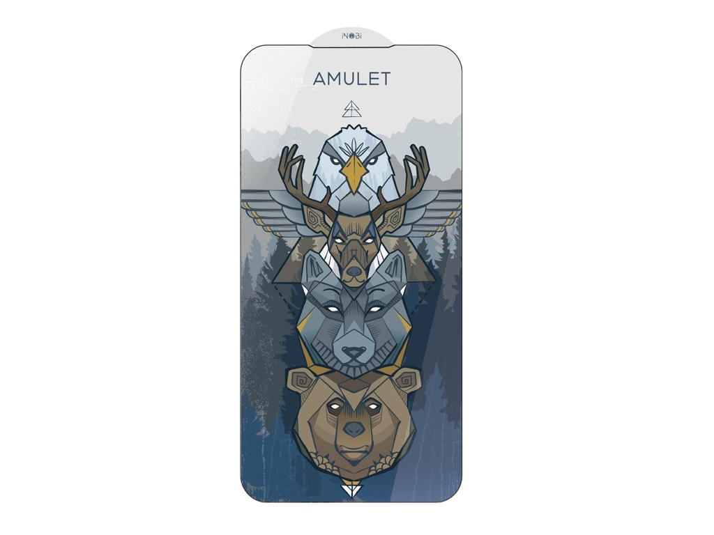 Стекло защитное Amulet 2.5D HD Antistatic для Xiaomi Redmi Note 12 Pro/12 Pro+, Poco X5 Pro, черный