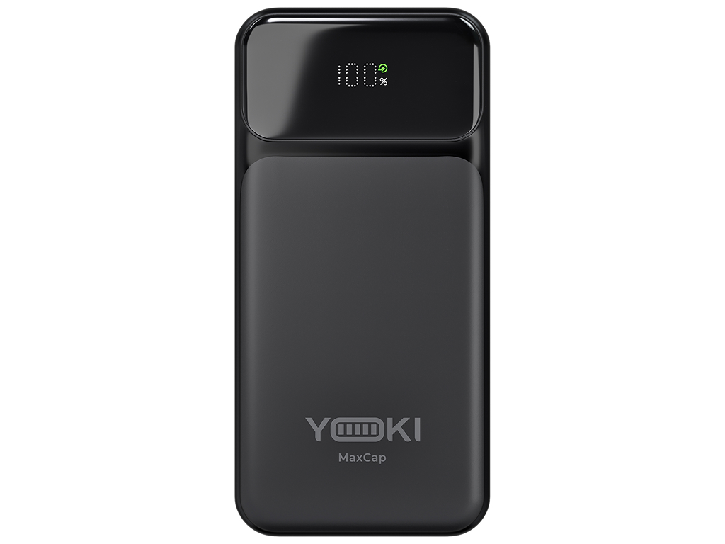 Повербанк Yoki MaxCap, 20000мАч, Type-C, USB-A, PD, QC, 22,5Вт