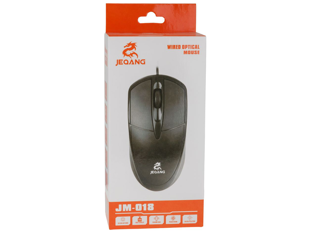 USB Мышь JEQANG JM-018 Цвет Черный