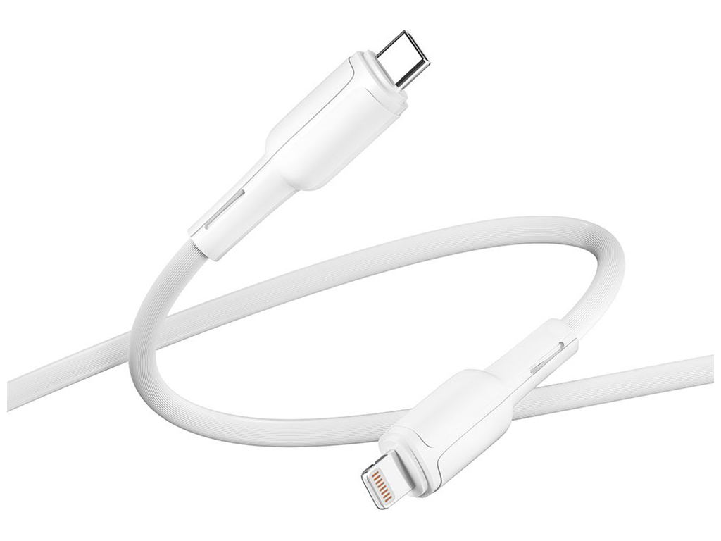 Кабель USB Ridea RC-CO10 CommonPro PD20W Type-C to Lightning Цвет Белый