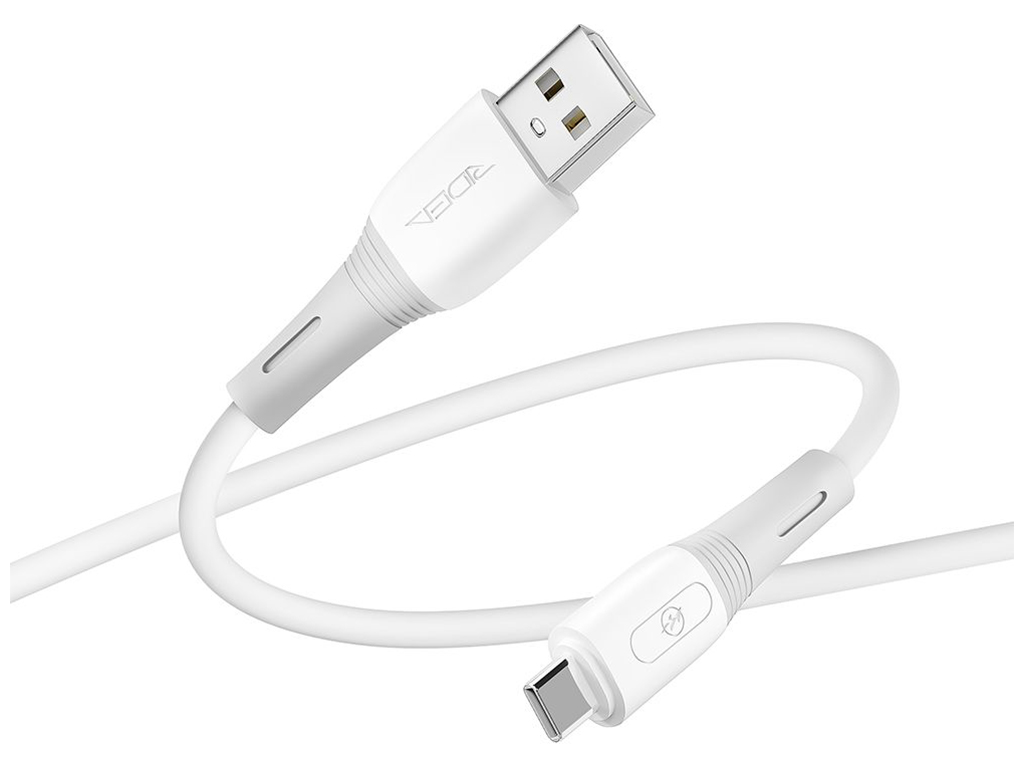 Кабель USB Ridea RC-SI35 SiliconePro Type-C 3A Цвет Белый