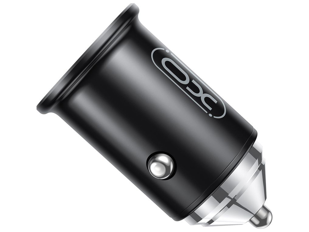 Автомобильное зарядное устройство XO CC43 PD+QC3.0 45W Цвет Черный