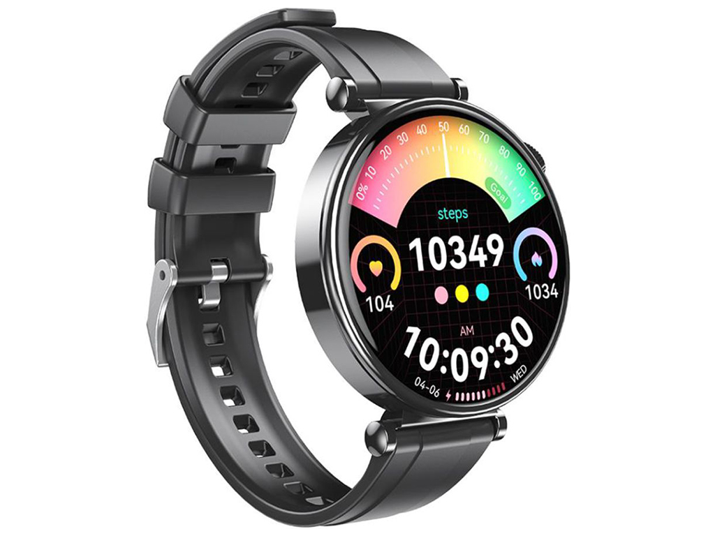 Смарт Часы XO GT4 mini AMOLED Цвет Черный