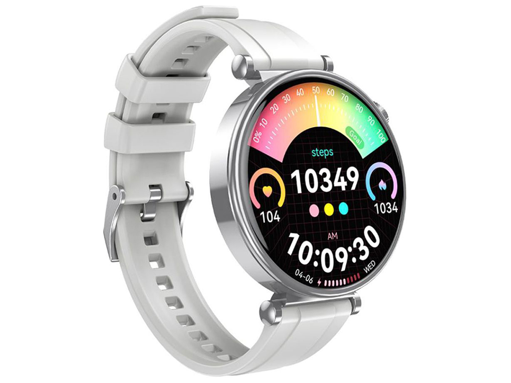 Смарт Годинник XO GT4 mini AMOLED Колір Срібний