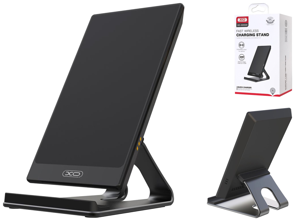 Беспроводное Зарядное Устройство XO-WX029 20W, Черный