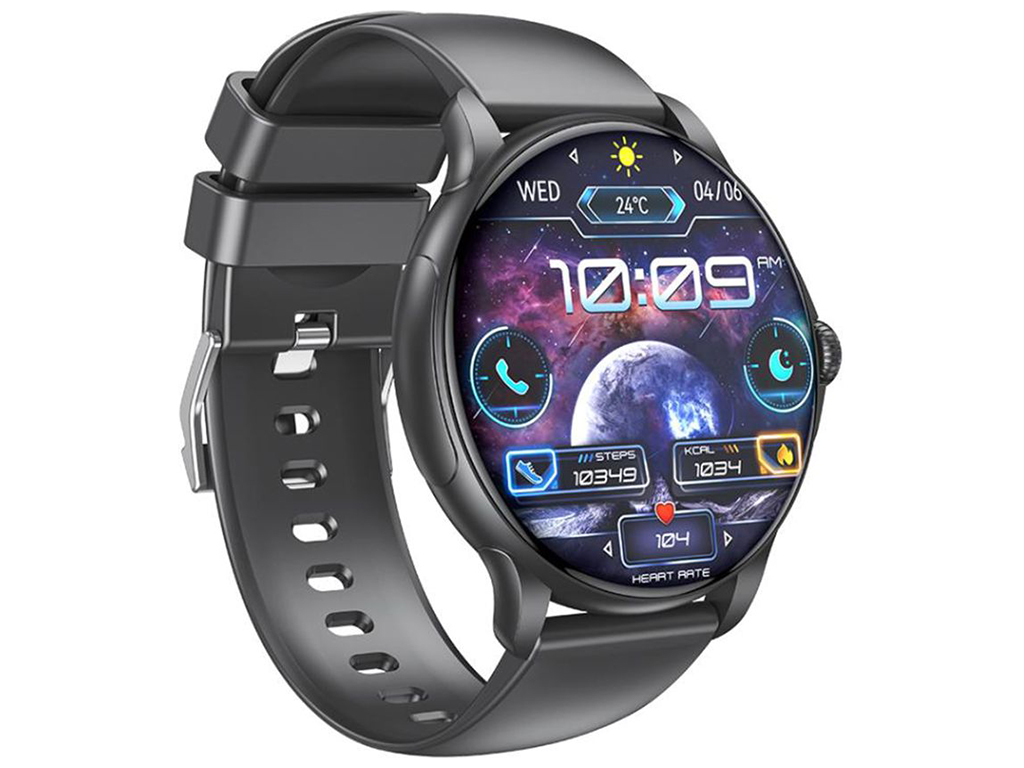 Смарт Часы XO J11 AMOLED Цвет Черный