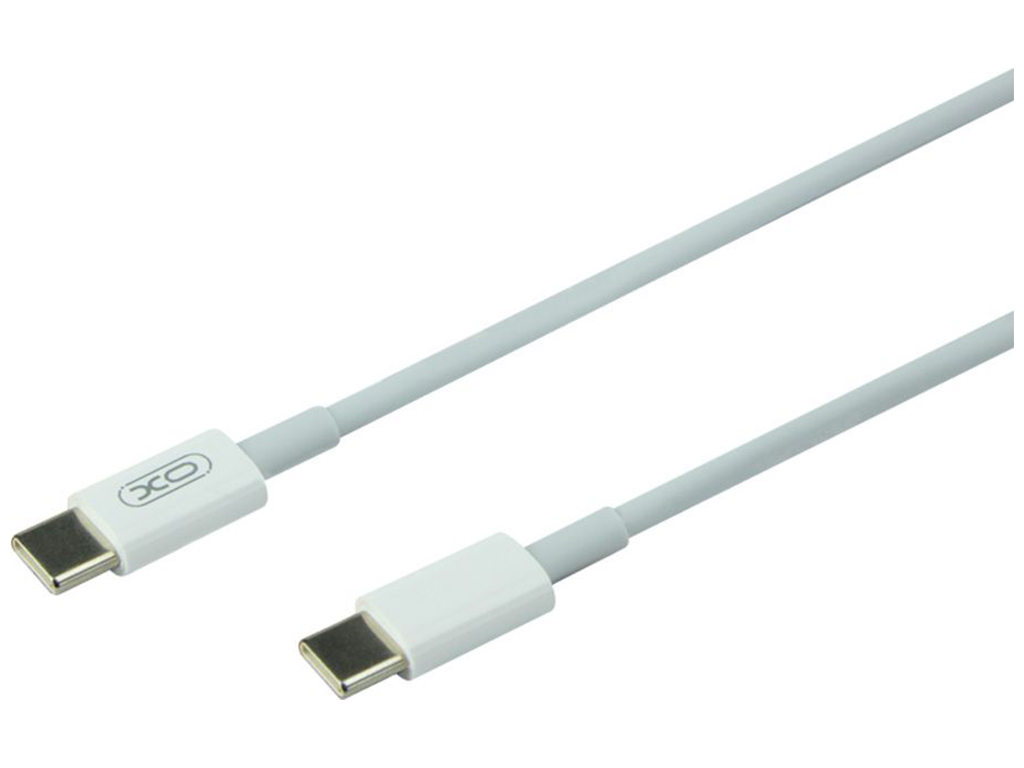 Сетевое зарядное устройство XO L102 EU Dual type-C port 35W Type-C to Type-C Цвет Белый