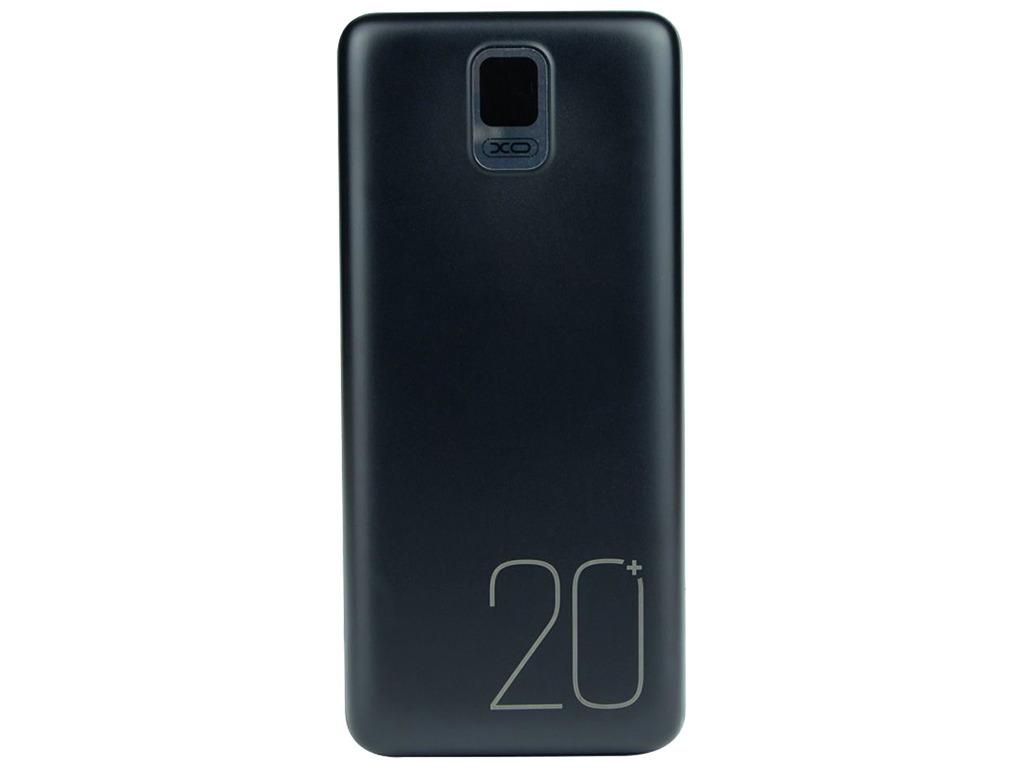 Power Bank XO PR185 with cable QC22.5W/PD20W 20000 mAh, Чорний