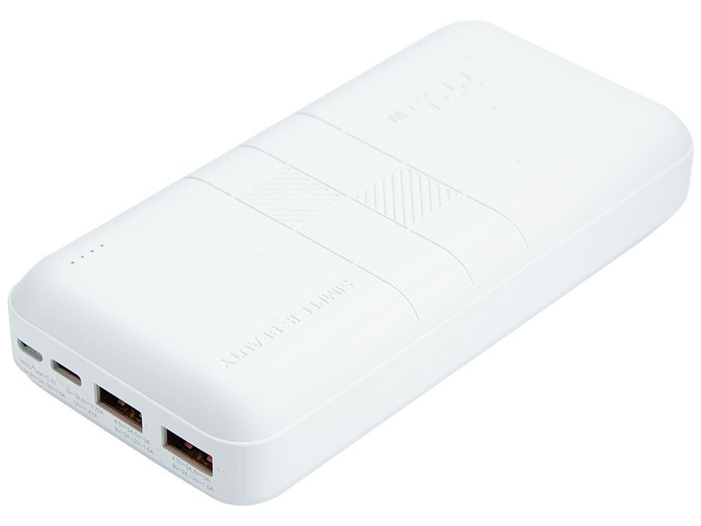 Power Bank XO PR188 QC22.5W/PD20W 20000 mAh, Белый