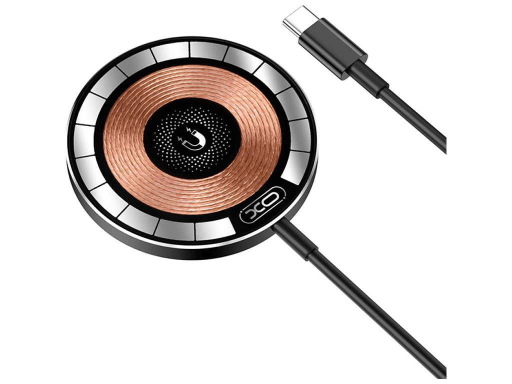 Беспроводное Зарядное Устройство XO CX013 magnetic 15W, Коричневый